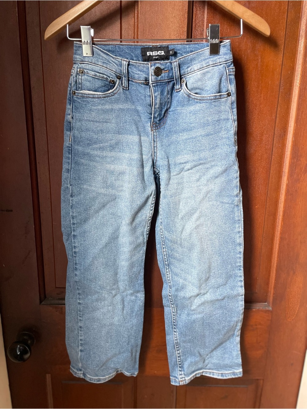 RSQ girls size 8 straight jeans